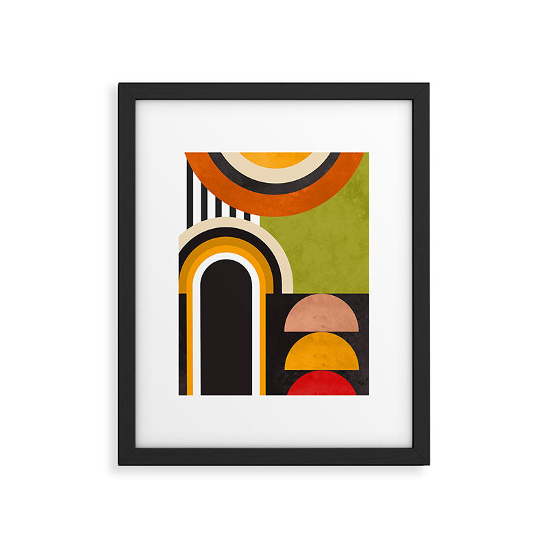 Bauhaus Mid Century Art 43 Framed Art Print Gallery Image 5