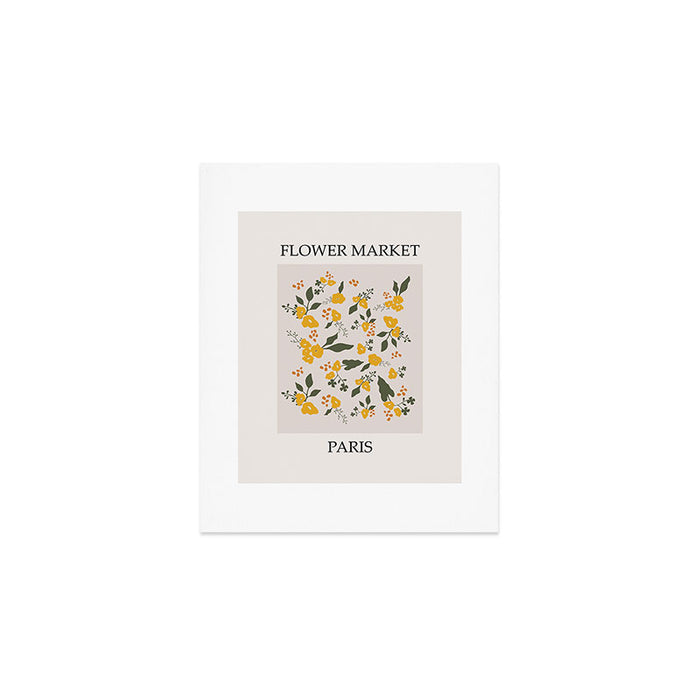 Flower Market Yellow Flowers Art Print Gallery Image 1