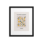 Flower Market Yellow Flowers Framed Art Print Gallery Image 5