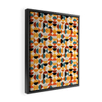 Geo Retro - Mid Century Mix Framed Canvas Print Gallery Image 2