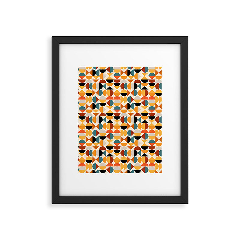 Geo Retro - Mid Century Mix Framed Art Print Gallery Image 6