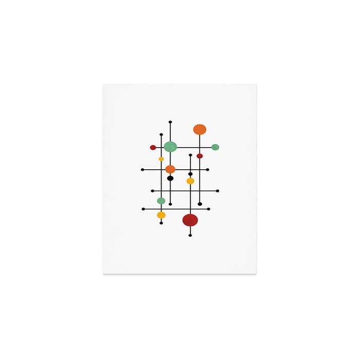 Mid Century Modern 1-4 Art Print Gallery Image 1
