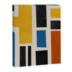 Mid Century Primary Colors Composition 2 Canvas Print Gallery Image 6