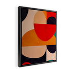 Modern Abstract Mid Century 2 Framed Canvas Print Gallery Image 2