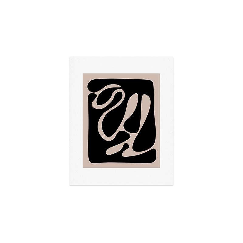 Organic Minimalist 1 Art Print Gallery Image 1