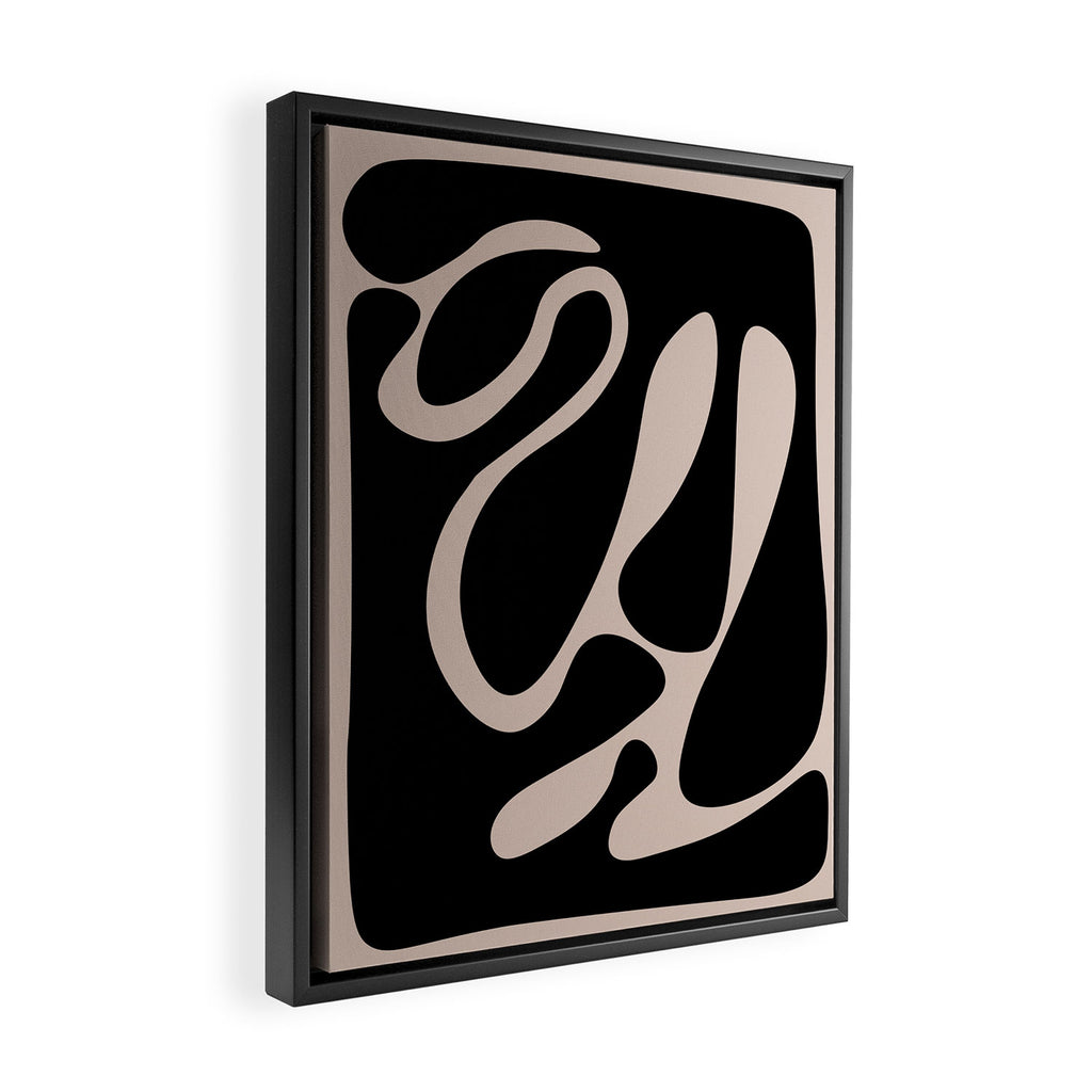 Organic Minimalist 1 Framed Canvas Print Gallery Image 2
