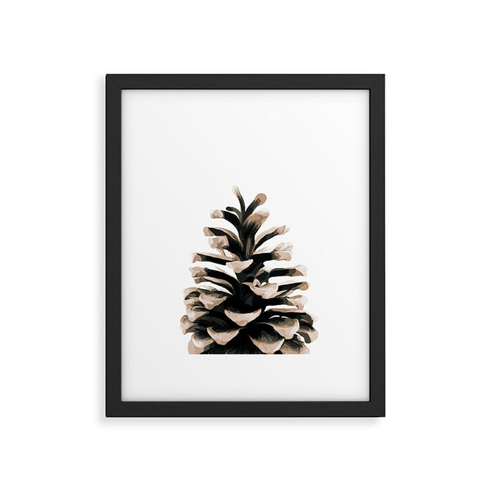 Pinecone Framed Art Print Gallery Image 1