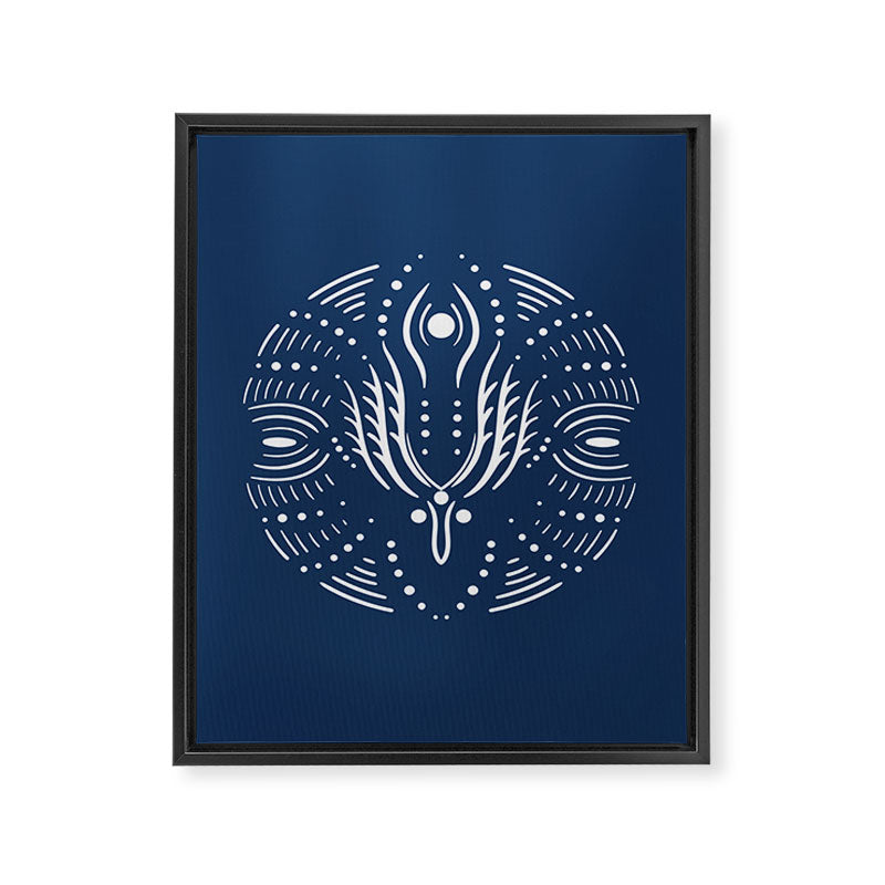 Sacred Mandala Framed Canvas Print Gallery Image 8