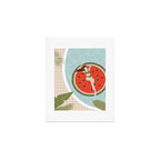 Tropical Watermelon Float Art Print Gallery Image 1