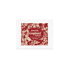 Club Surfing Longboard Surf Logo and Hibiscus Hawaiian Print      Art Print Gallery Image 1
