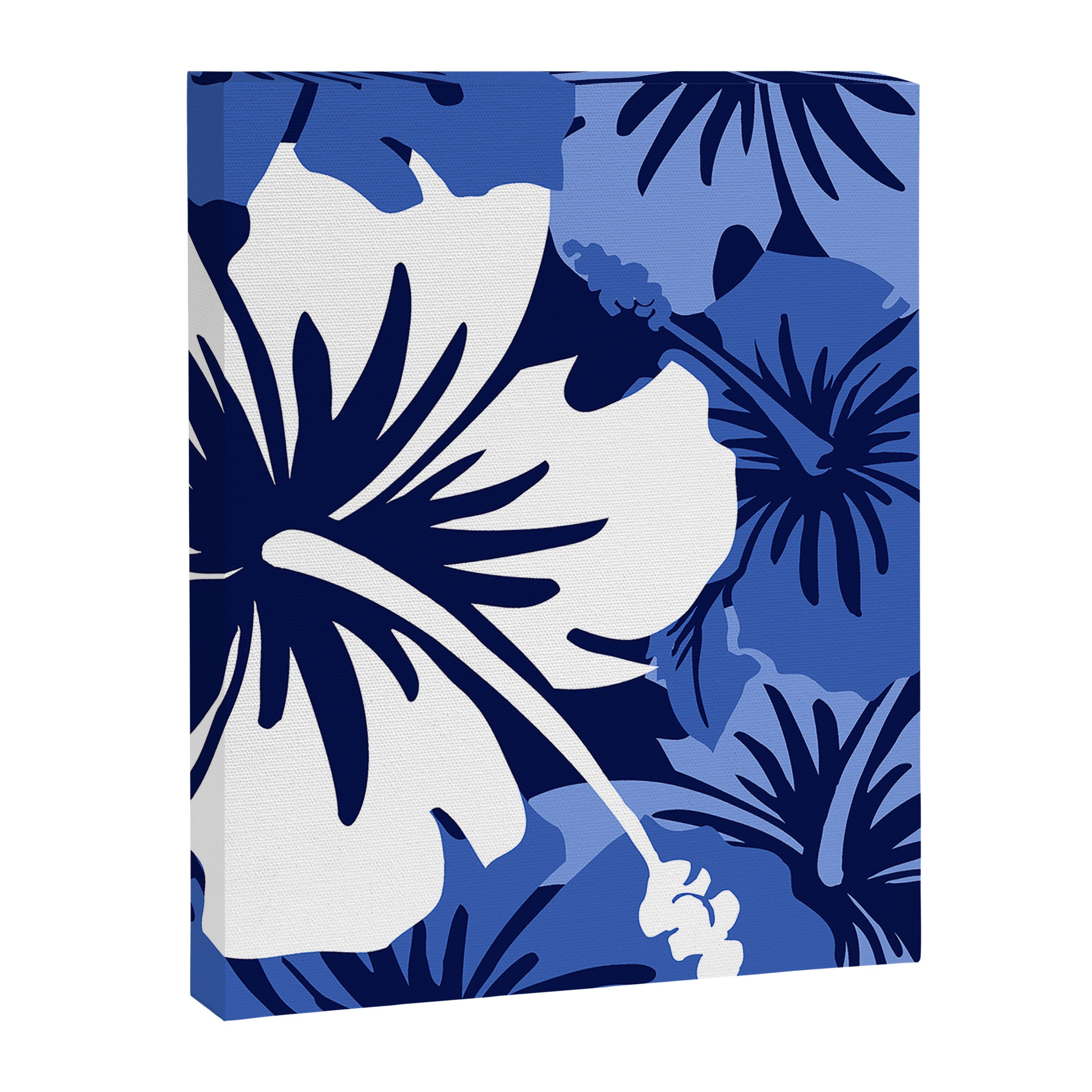 Epic Hibiscus Hawaiian Floral Aloha Shirt Print Canvas Print Gallery Image 8