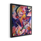 Colorful Kandinsky Framed Canvas Print Gallery Image 2