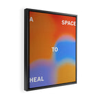 A space to heal Framed Canvas Print Gallery Image 2