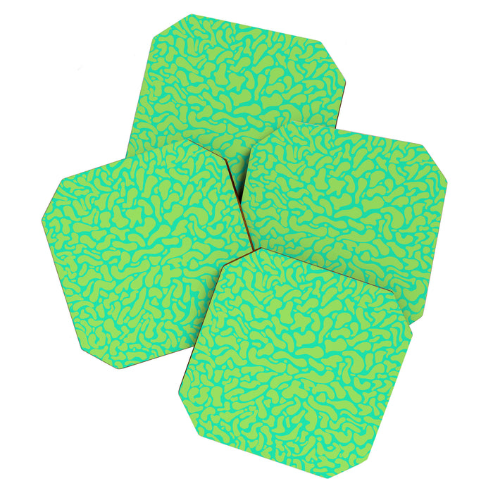 anxiety - greens Coaster Gallery Image 1