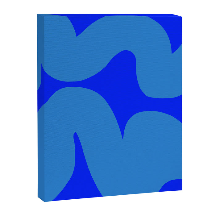 bouncy blue Canvas Print Gallery Image 1