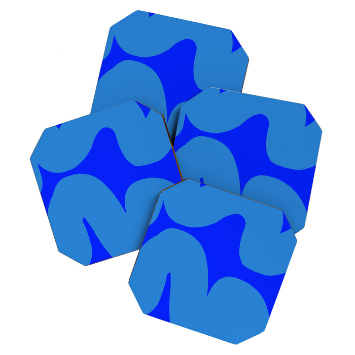 bouncy blue Coaster Gallery Image 1