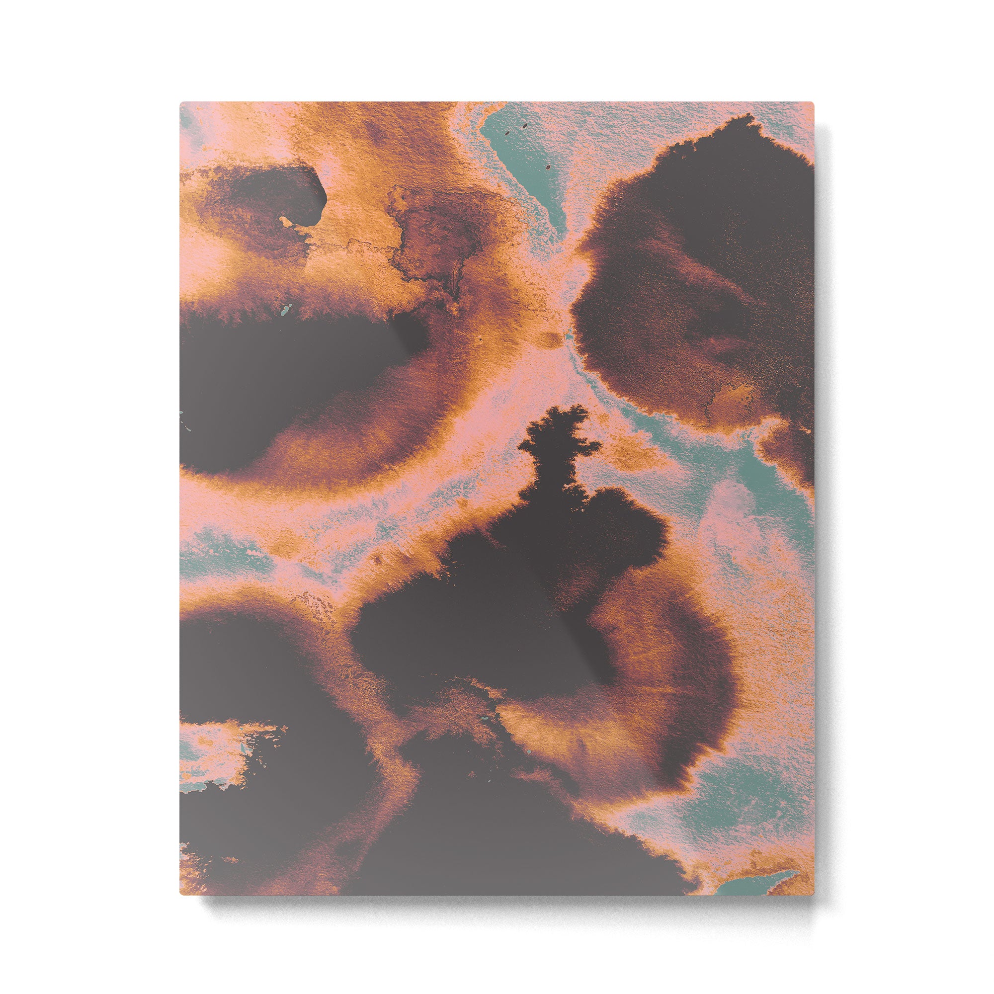 Burning Autumn Metal Print Gallery Image 4