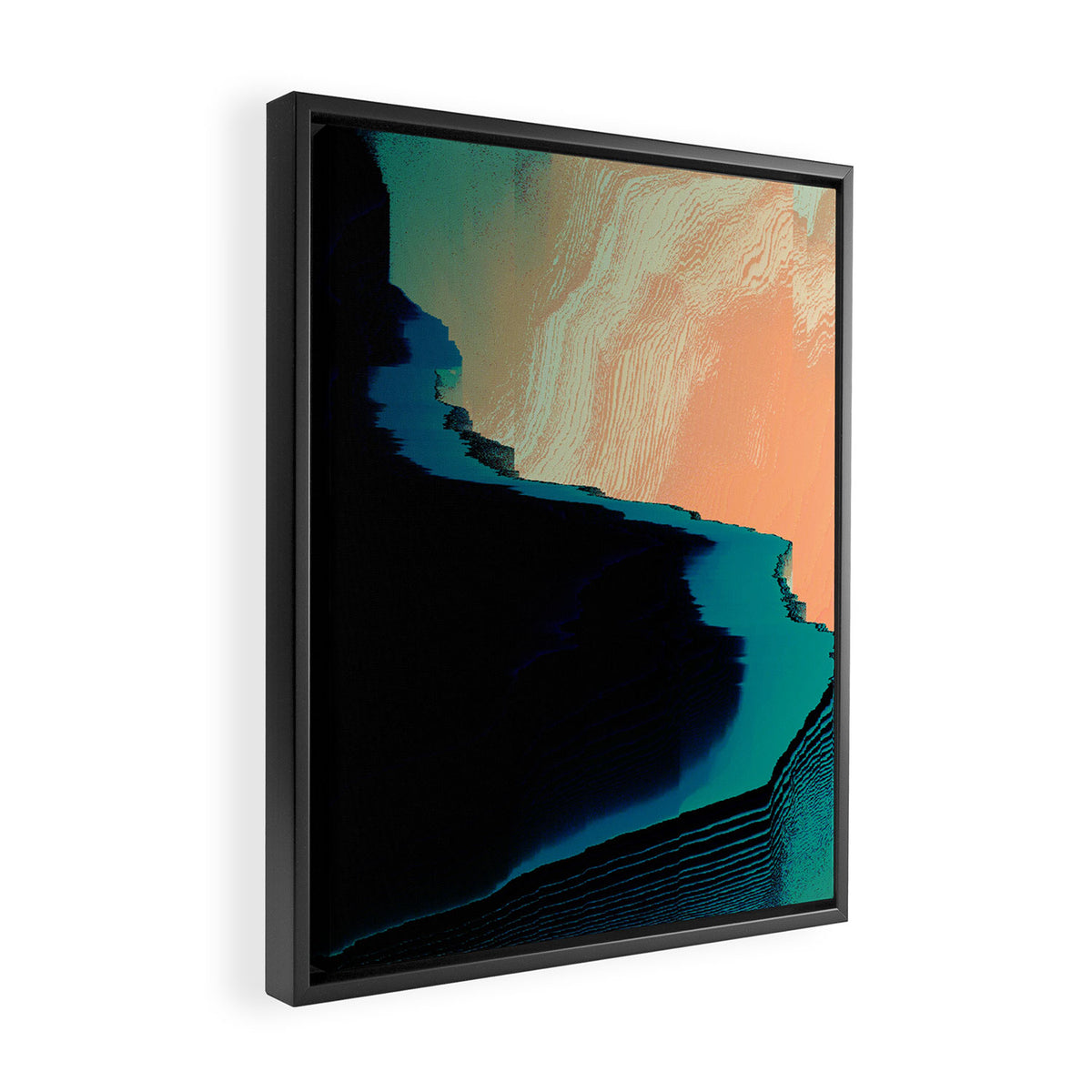 CliffHanger Framed Canvas Print Gallery Image 2