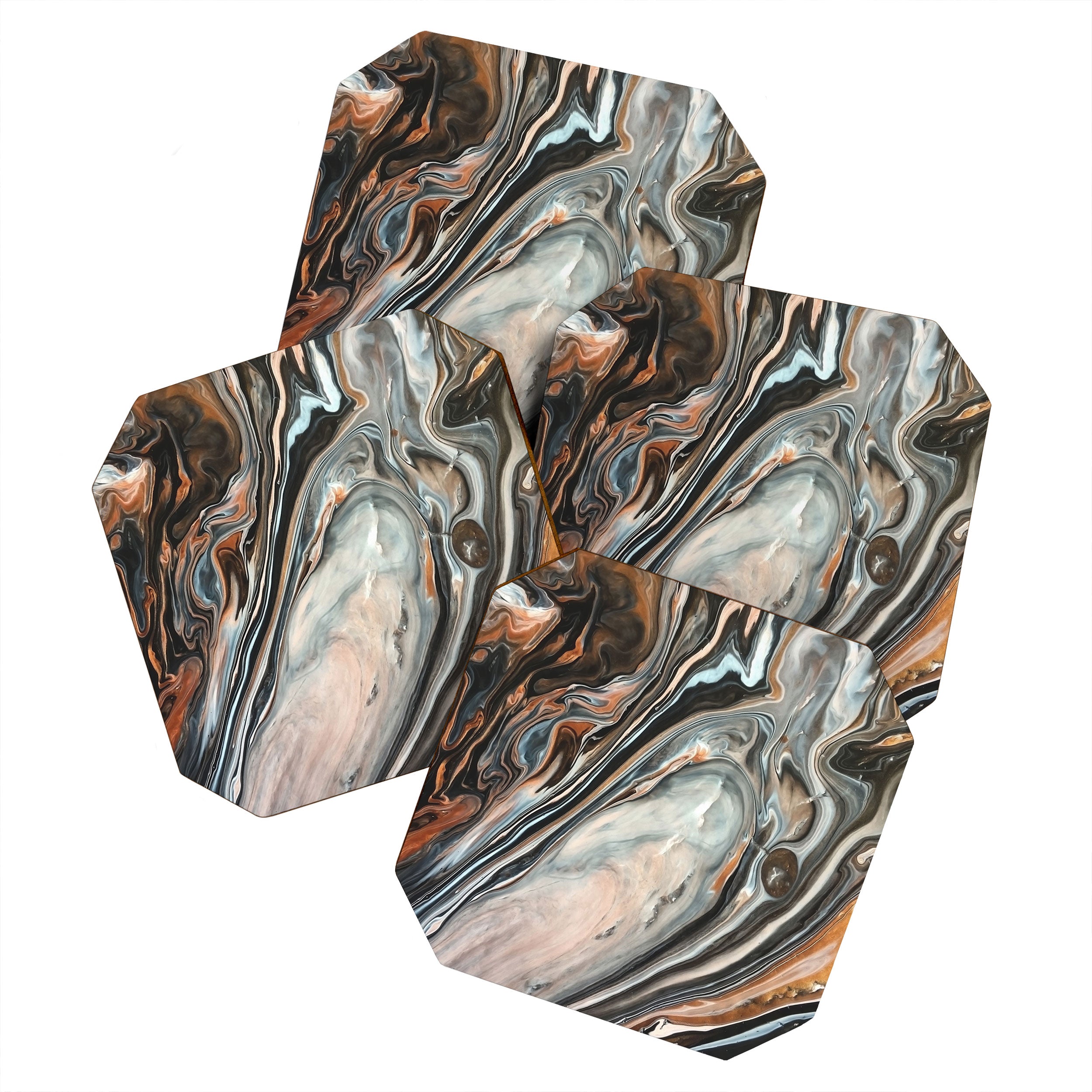 Copper and Stone Coaster Gallery Image 1
