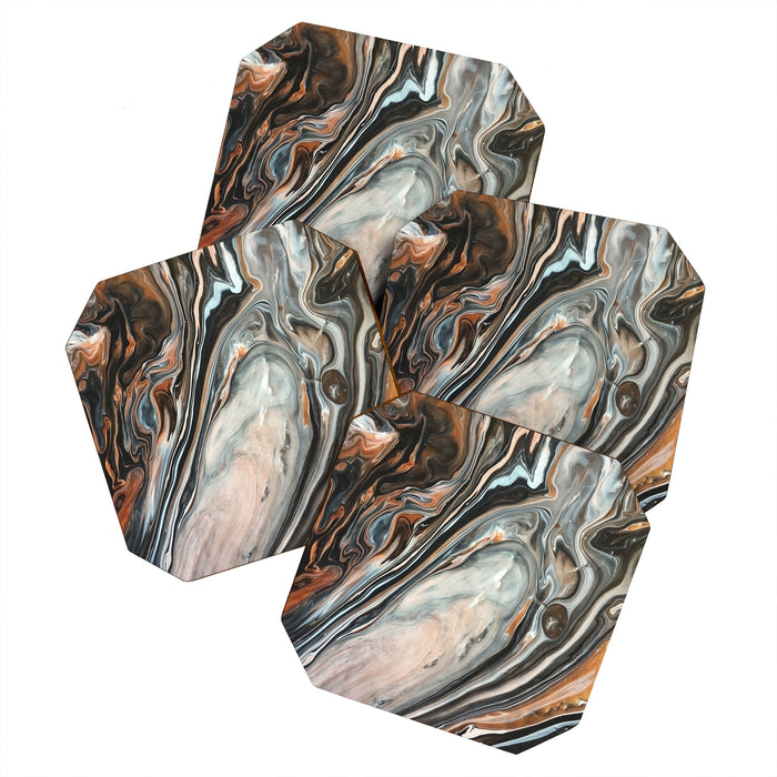 Copper and Stone Coaster Gallery Image 1