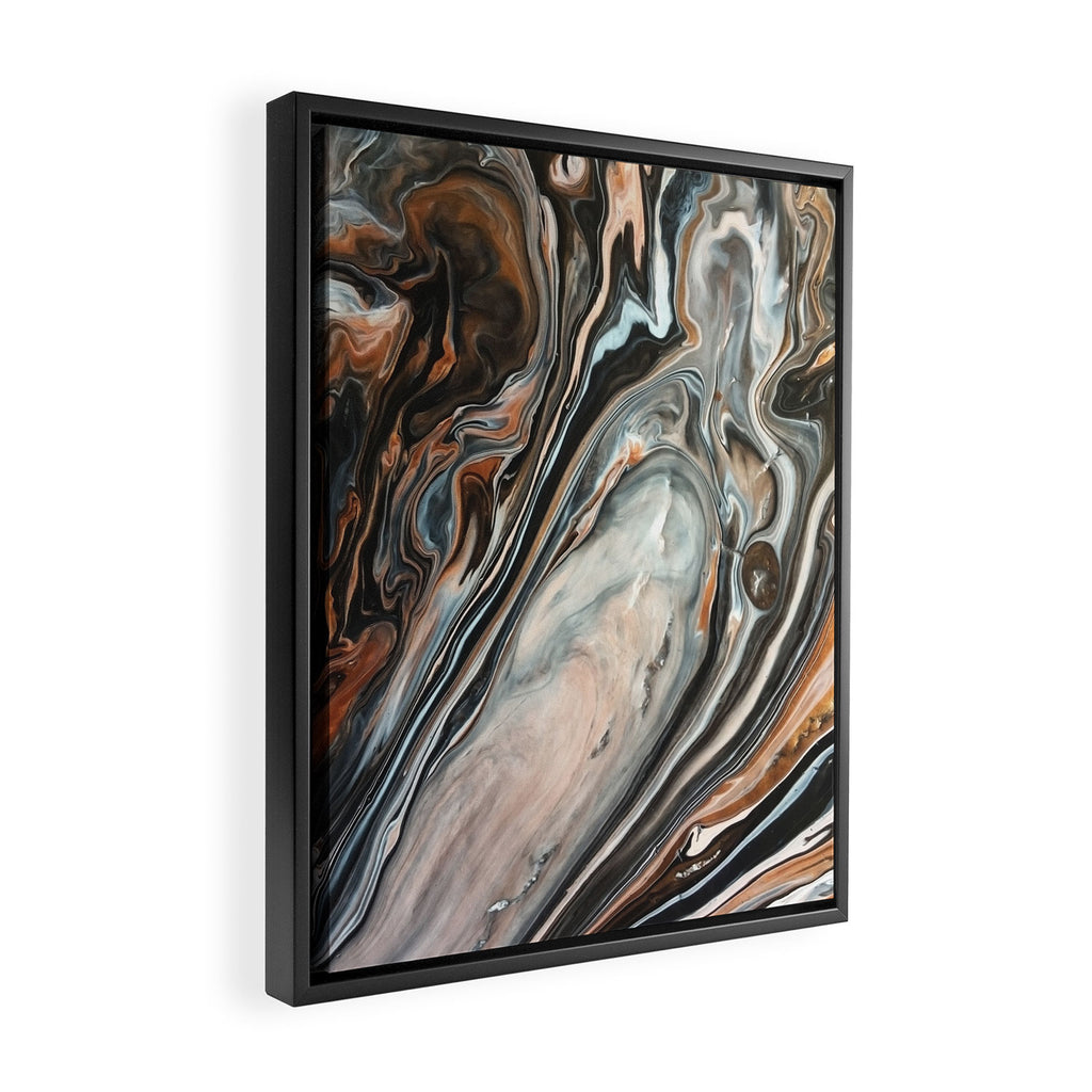 Copper and Stone Framed Canvas Print Gallery Image 2