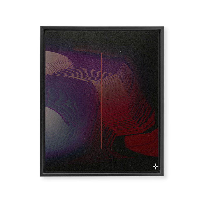 Dont look back Framed Canvas Print Gallery Image 1