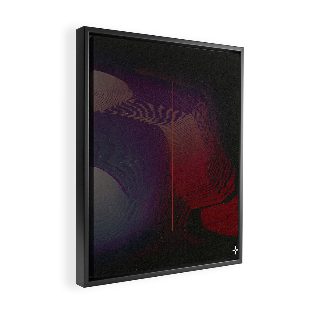 Dont look back Framed Canvas Print Gallery Image 2