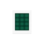 Emerald star flower Art Print Gallery Image 1