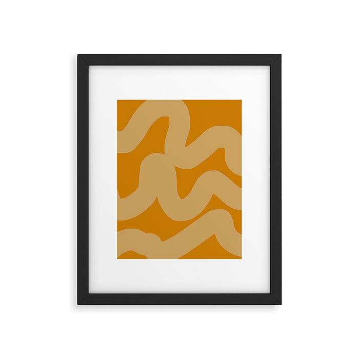 glowing goldenrod Framed Art Print Gallery Image 1