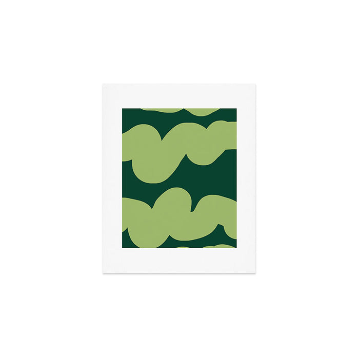 goofy green Art Print Gallery Image 1