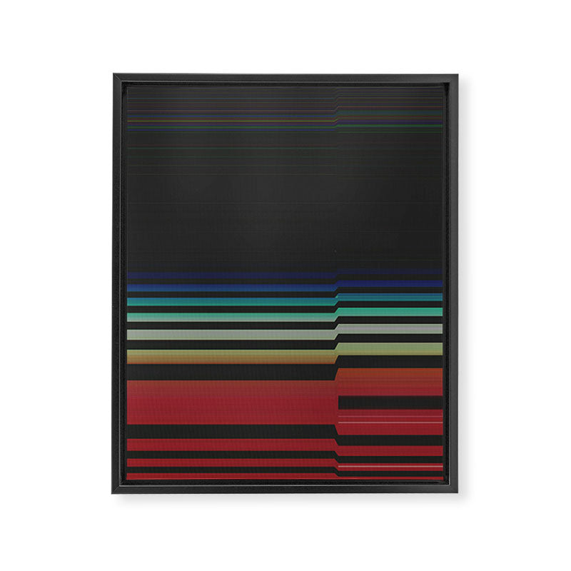 Let's Stripe Framed Canvas Print Gallery Image 8