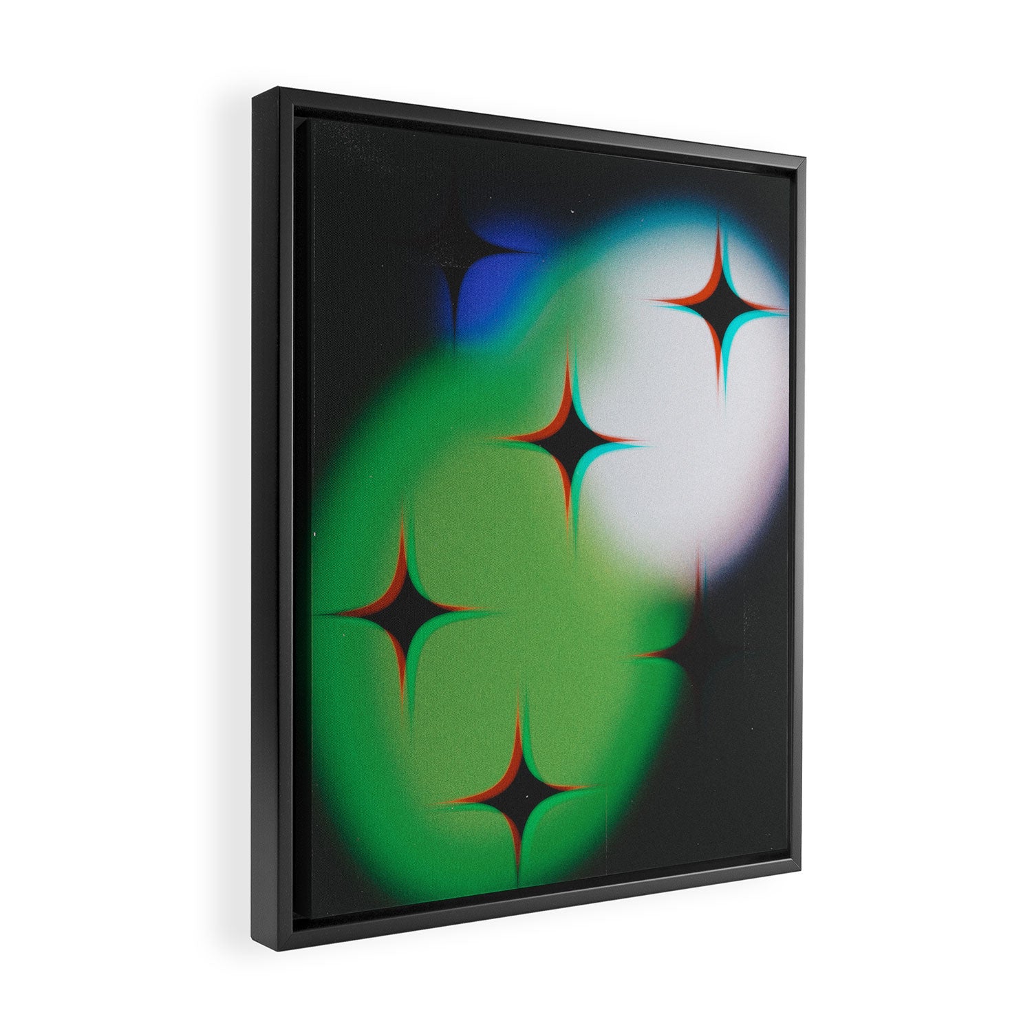 Like the light when its dark Framed Canvas Print Gallery Image 2