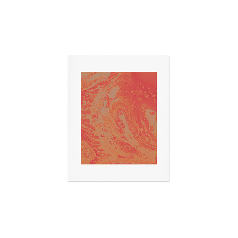 Orange Dream Art Print Gallery Image 1