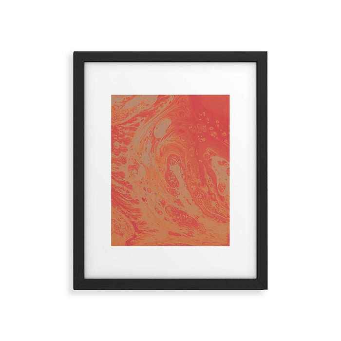 Orange Dream Framed Art Print Gallery Image 1
