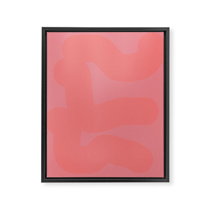Perfect Peach Framed Canvas Print Gallery Image 6