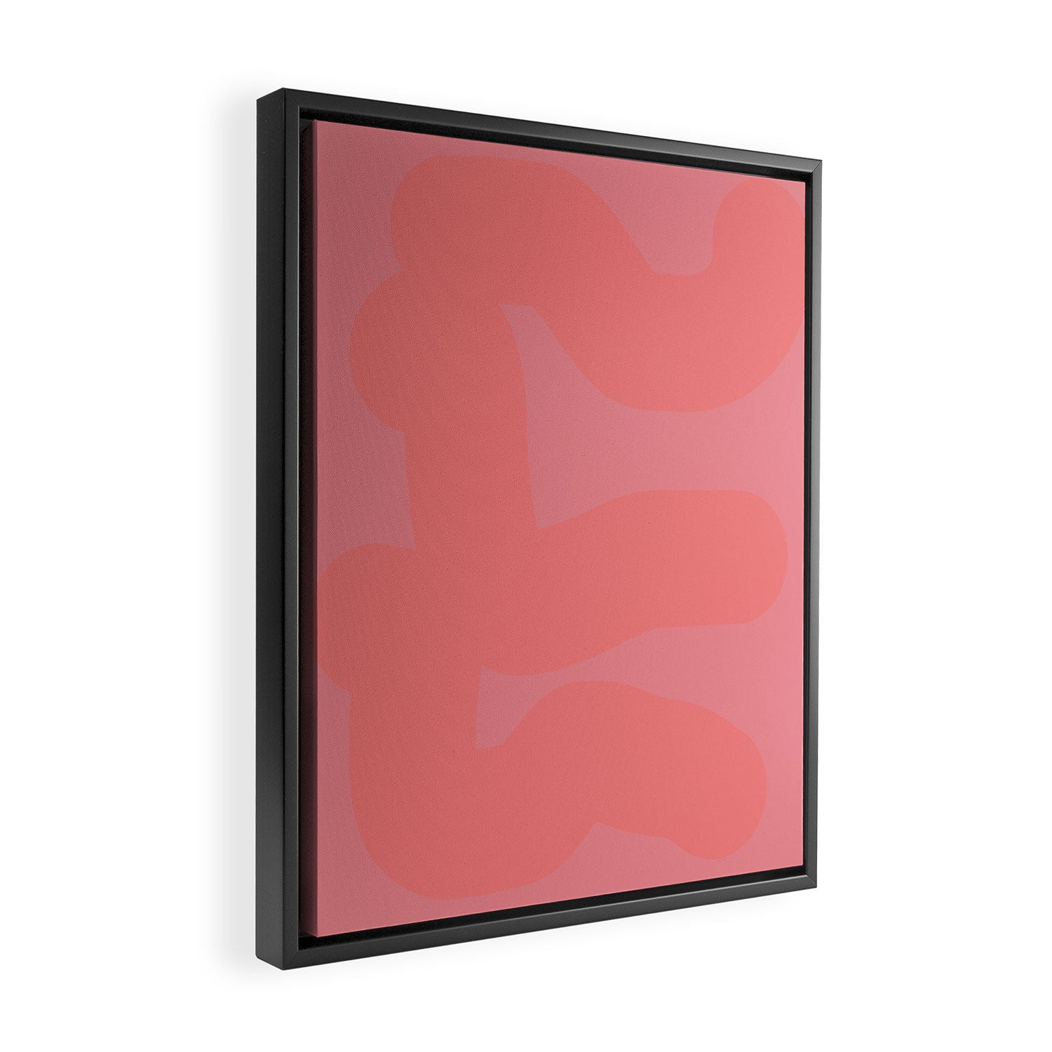 Perfect Peach Framed Canvas Print Gallery Image 2