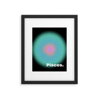 Pisces Framed Art Print Gallery Image 5
