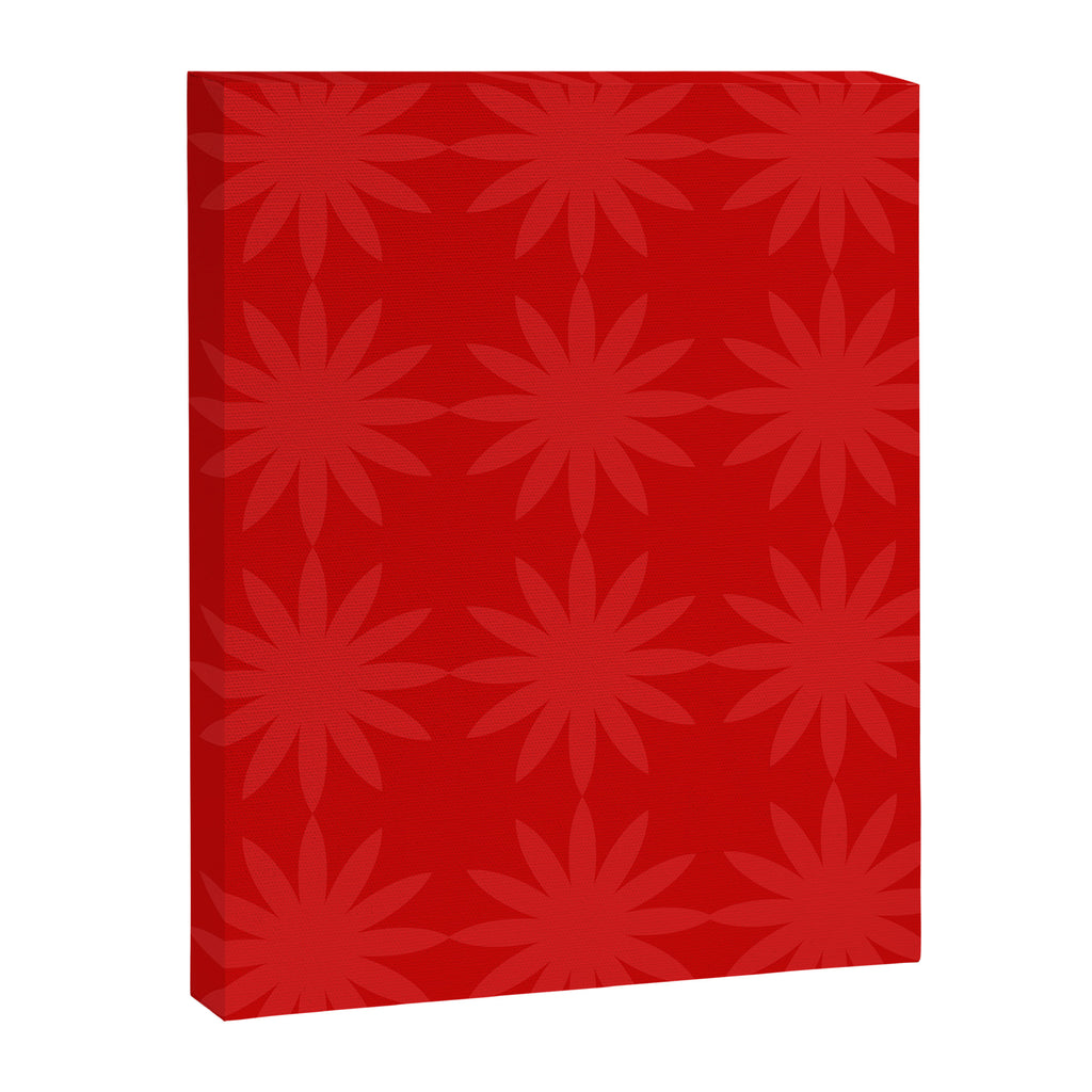 Red Star flower 2 Canvas Print Gallery Image 6