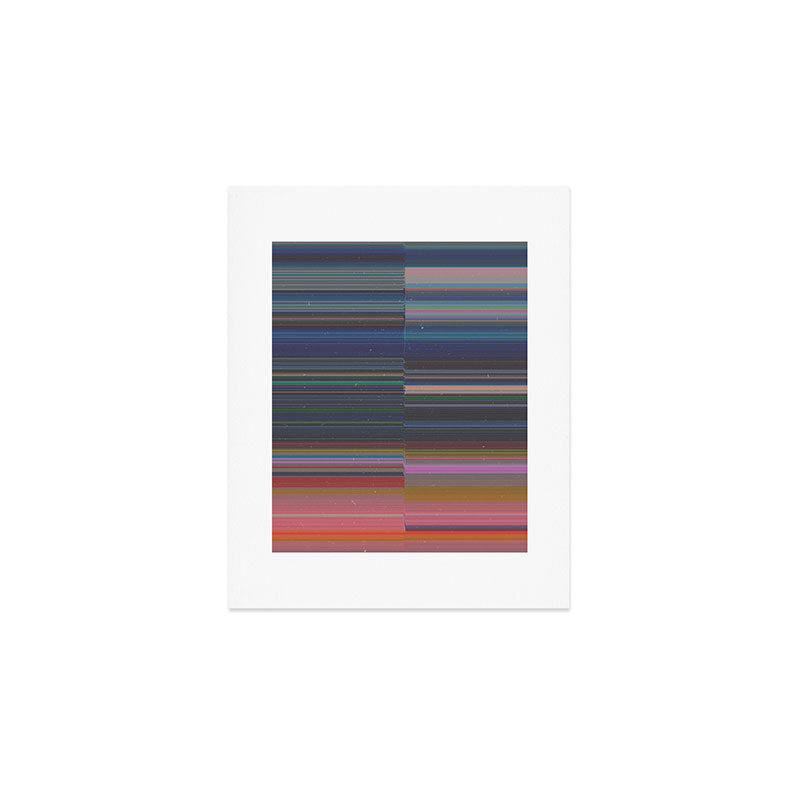 scanner stripes Art Print Gallery Image 1