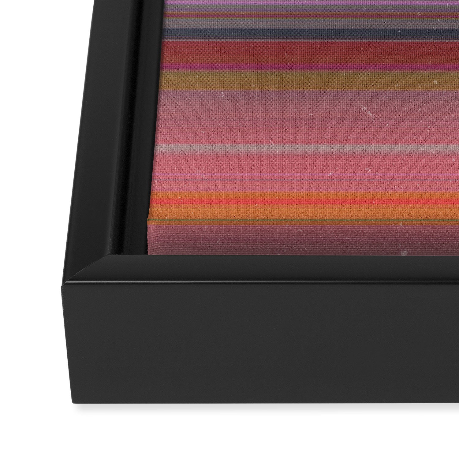 scanner stripes Framed Canvas Print Gallery Image 3
