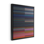 scanner stripes Framed Canvas Print Gallery Image 2