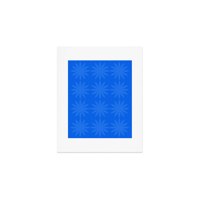 soft blue starflower Art Print Gallery Image 1