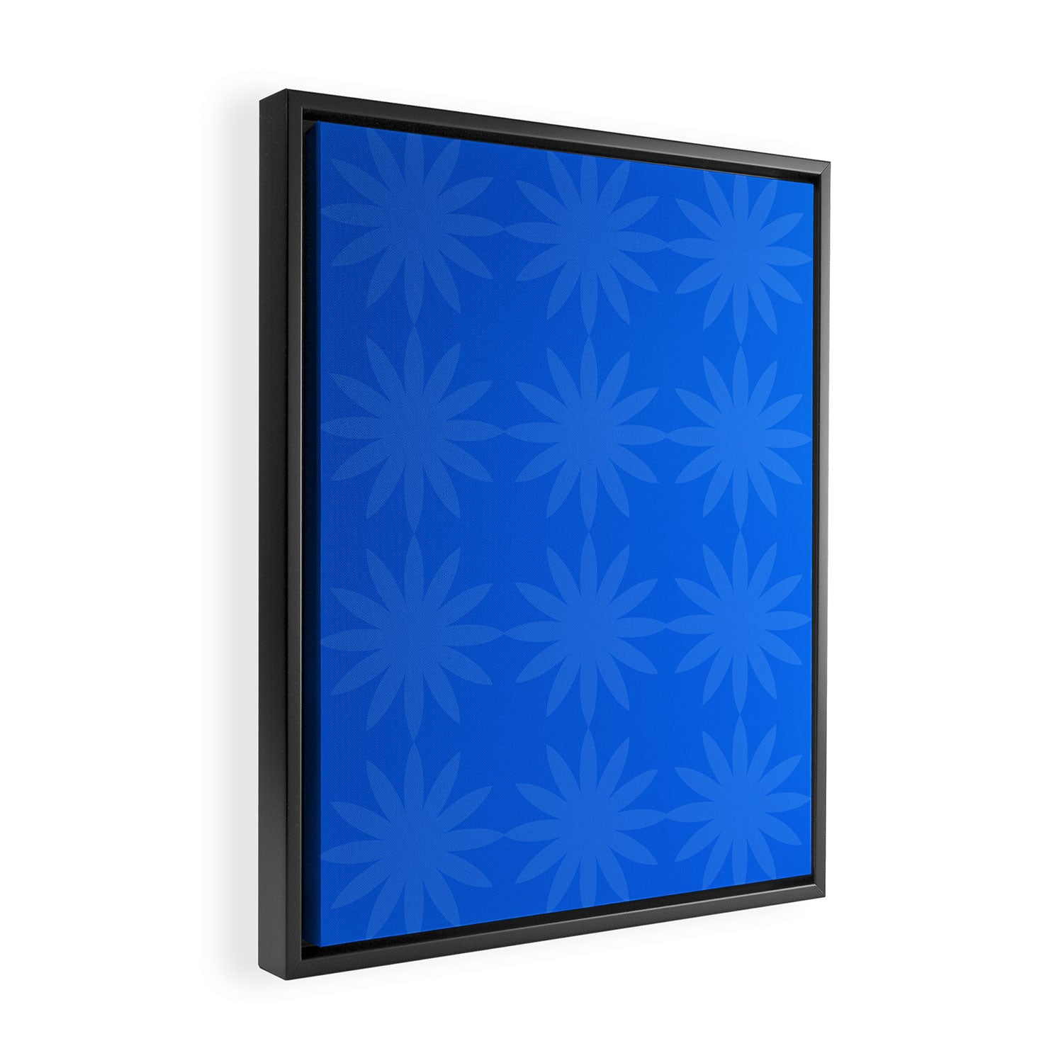 soft blue starflower Framed Canvas Print Gallery Image 2