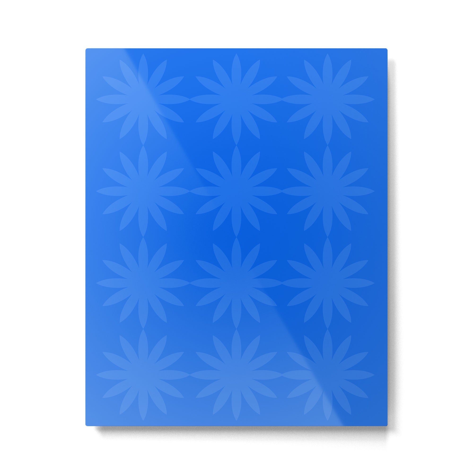 soft blue starflower Metal Print Gallery Image 4