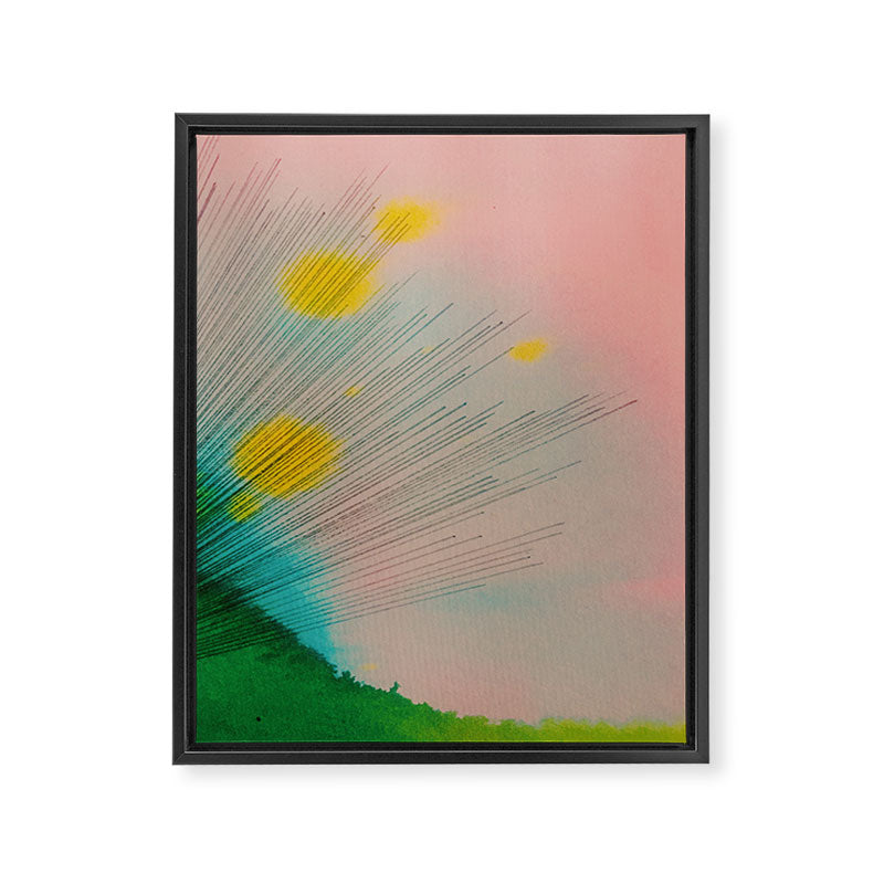 The Burst Framed Canvas Print Gallery Image 6