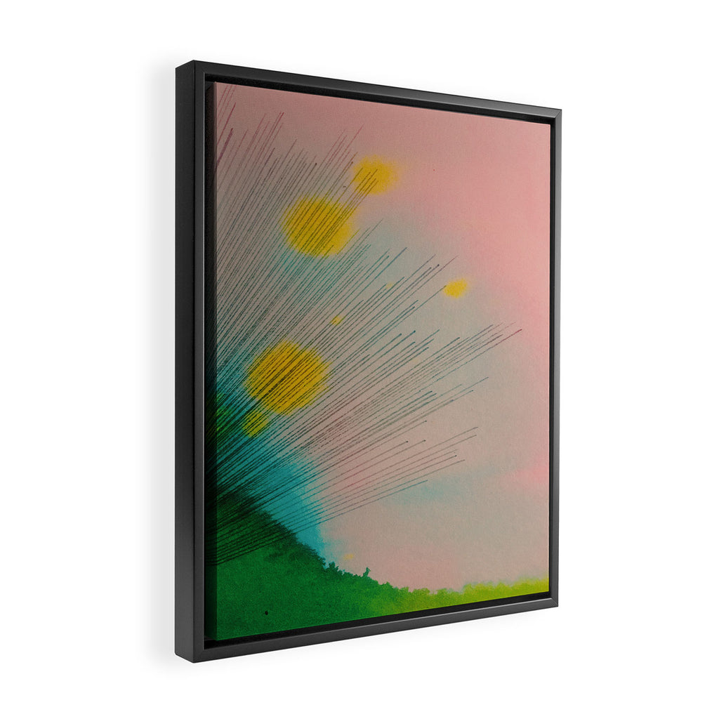 The Burst Framed Canvas Print Gallery Image 2