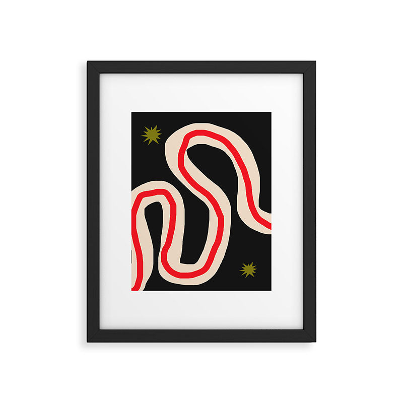 the Red string Framed Art Print Gallery Image 4