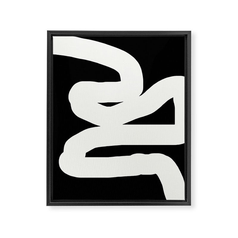Untied Framed Canvas Print Gallery Image 6