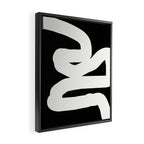 Untied Framed Canvas Print Gallery Image 2