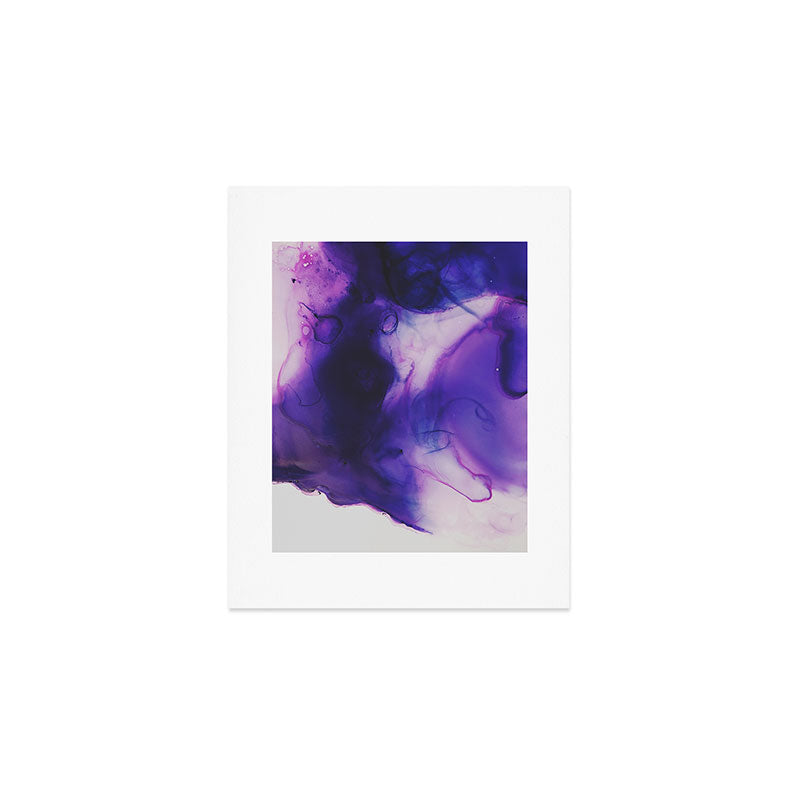 Violet Aura Art Print Gallery Image 1